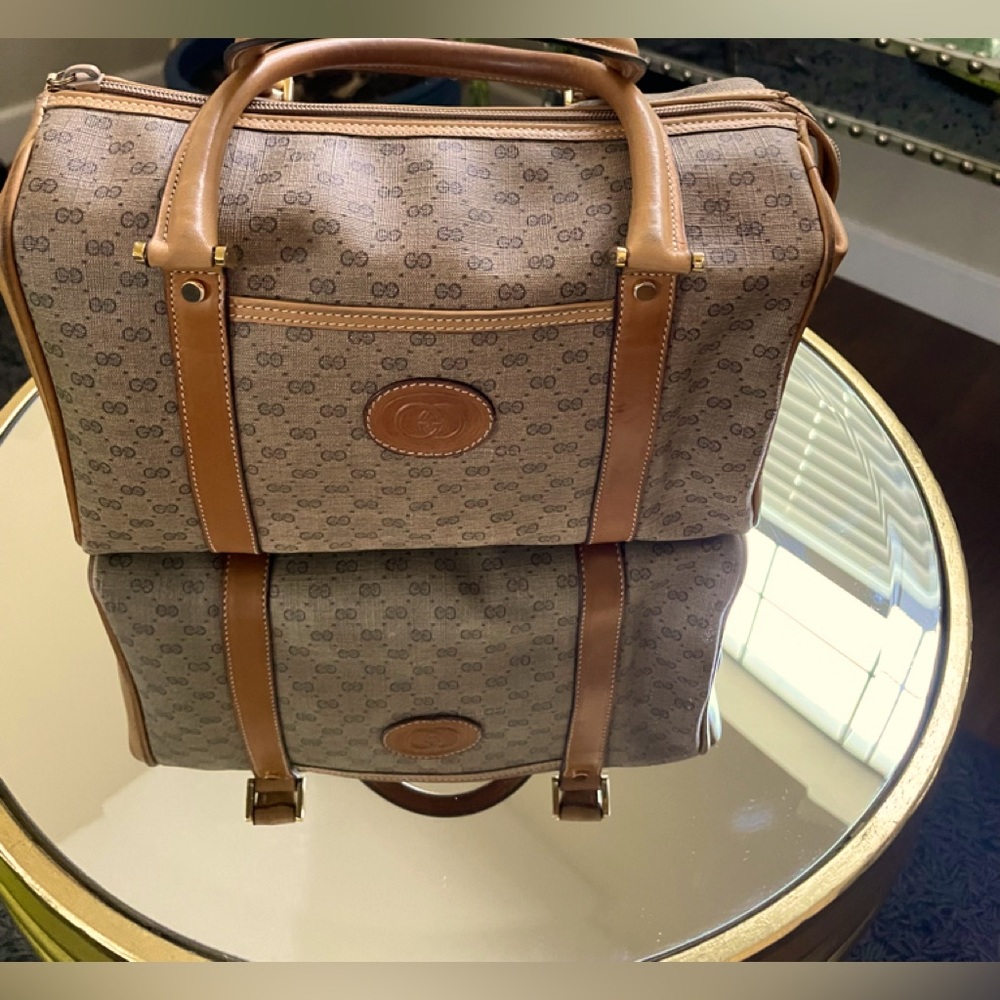 Gucci Vintage Monogram Boston bag